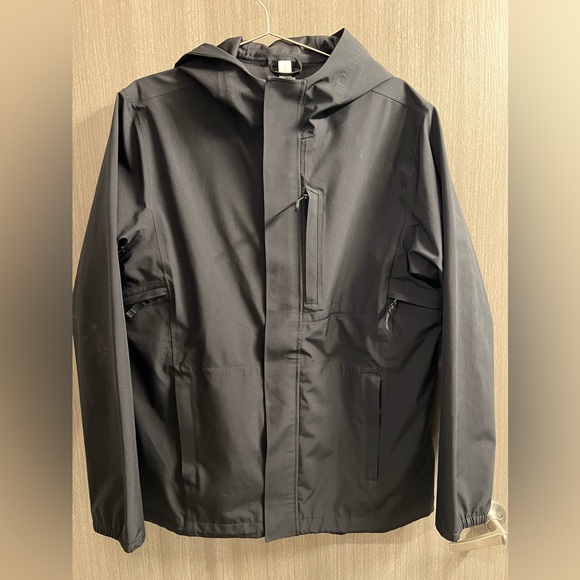 all in motion Other - All in Motion- men’s waterproof rain shell jacket- black, M, Hooded